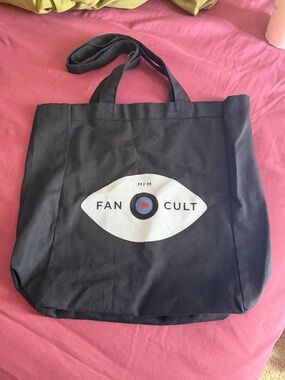 My Favorite Murder Fan Cult- Black Canvas Tote Bag